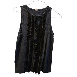 J. crew Top With Ruffles